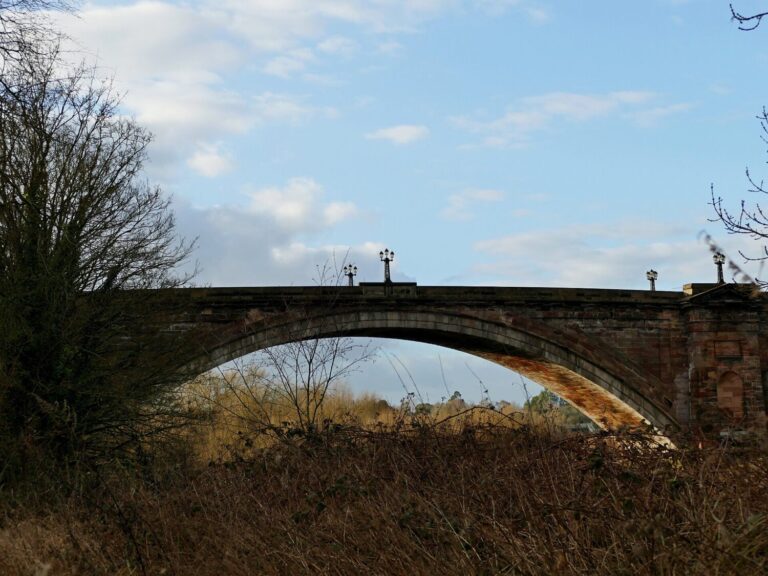 The Grosvenor Bridge over the Dee at Chester