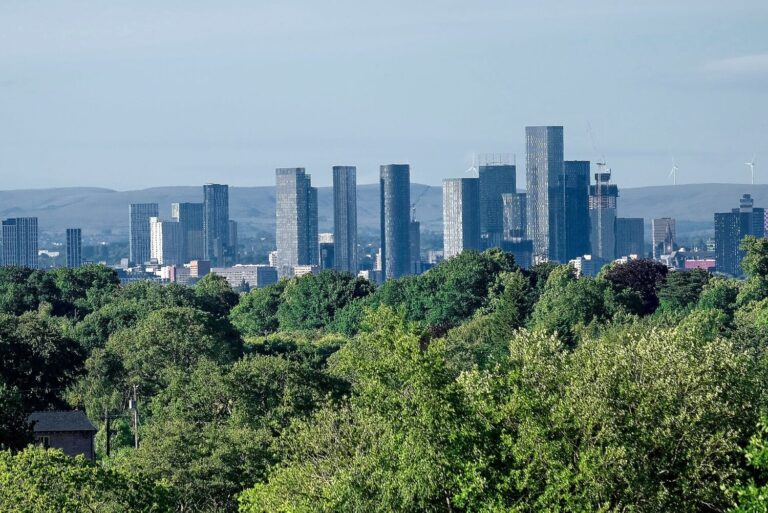 The Manchester skyline