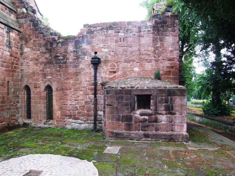 The ruins at St John the Baptist, Chester